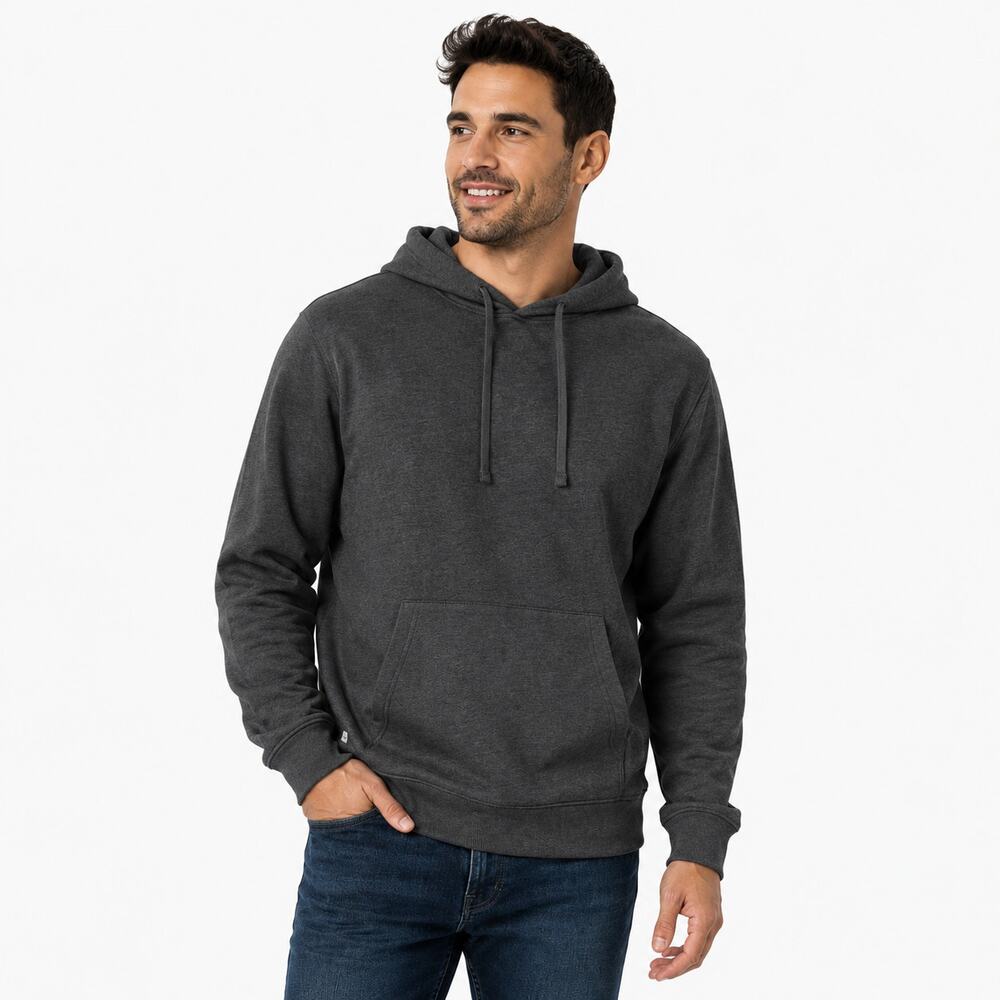 Lazer Men's Pullover Hoodie Charcoal Black XL Kangaroo Pocket NWOT Casual